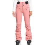 Pantalons Roxy roses en shoftshell éco-responsable Taille L pour femme 