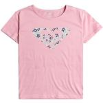 T-shirts à manches courtes Roxy roses lavable en machine Taille 8 ans look casual pour fille en promo de la boutique en ligne Amazon.fr 