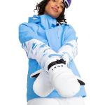 Gants de ski Roxy blancs lavable à la main Taille S look fashion pour femme 