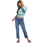 Roxy Slow Swell-Jean Relaxed fit pour Femme, Bleu