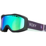 Masques de ski Roxy Sunset noirs en cuir synthétique 