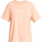 Roxy - T-shirt - Moonlight Sunset A Tee Cafe Creme pour Femme en Coton - Taille M - Rose