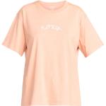 Roxy - T-shirt - Moonlight Sunset A Tee Cafe Creme pour Femme en Coton - Taille XS - Rose