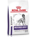 Croquettes Royal Canin Veterinary Diet à motif animaux pour chien stérilisé moyenne taille adultes 