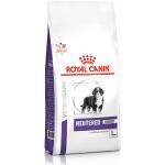 Os Royal Canin Veterinary Diet à motif chiens pour chien stérilisé grandes tailles chiots 