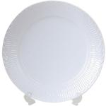 Assiettes plates Royal blanches en porcelaine diamètre 27 cm 