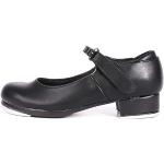 Chaussures de claquette noires respirantes Pointure 33,5 avec un talon entre 3 et 5cm classiques pour fille 