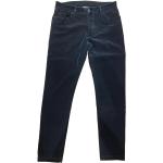 Pantalons RRD bleus en velours à imprimés Taille XXL 