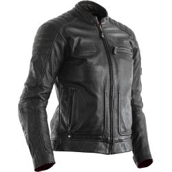 RST Roadster II Ladies Motorcycle Leather Jacket Veste en cuir de moto pour dames, noir, taille S pour femmes