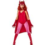 Déguisements de Super Héros Rubie's France rouges Marvel Taille L look fashion pour femme 