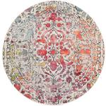 Tapis ronds Rugvista multicolores en polypropylène diamètre 200 cm modernes 