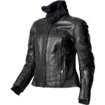 Vestes de moto  Rukka noires en cuir en gore tex imperméables coupe-vents respirantes Taille XXS pour femme en promo 