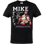 Rule Out Hommes T-Shirt. Mike Tyson. Boxing Champion. Boxe. Casual Wear (Taille XLarge)