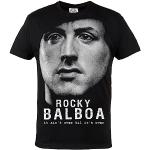 Rule Out Hommes T-Shirt. Rocky Balboa. It Ain't Over... Boxe. Boxchampion. Casual Wear (Taille Large)