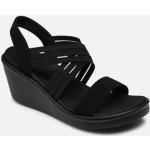 Sandales nu-pieds Skechers noires Pointure 41 pour femme en promo 
