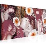 Décors muraux roses Gustav Klimt modernes 