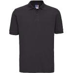 Russell Collection - Polo - Manches courtes - Homme - Noir - Noir - Taille XXXL