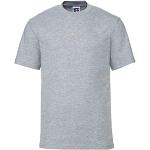 Russell Collection - T-shirt - - Manches courtes Homme - Gris - Grey - Light Oxford - Large