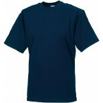 Russell Europe - T-Shirt à Manches Courtes 100% Coton - Homme (M) (Bleu Marine)