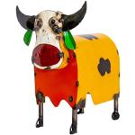 Bas de porte multicolores à motif vaches rustiques 