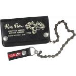 RUSTY PISTONS BALLWIN portefeuille avec chaîne noir