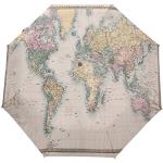 Parapluies pliants imprimé carte du monde Taille L 