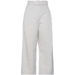 Pantalons taille haute Max Mara beiges en coton Taille XS pour femme 