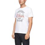 s.Oliver 130.14.103.12.130.2101274 T-Shirt, Homme, Blanc, L
