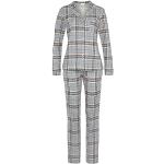 Pyjamas s.Oliver gris à carreaux Taille S look fashion pour femme 