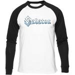 Sabaton T-Shirt De Baseball Hommes Femmes Unisexe Blanc Col Ras du Cou Manche Longue Coton Organique Tee Unisex White