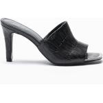 Sabots à talon de créateur DKNY noirs Pointure 38,5 pour femme 