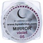 Sabrina Art Deco Mirror Powder Violet, 839 1 pièce