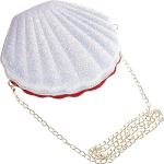 Pochettes blanches à perles à motif voitures de soirée look fashion pour femme 