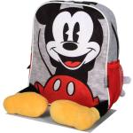 Sacs à dos scolaires rouges Mickey Mouse Club pour enfant en promo 
