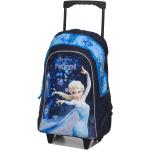 Sacs à dos bleus La Reine des Neiges Elsa à roulettes pour enfant en promo 