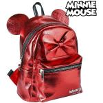 Sacs à dos rouges Mickey Mouse Club Minnie Mouse look casual pour enfant 