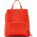 Sacs à dos Desigual orange en cuir synthétique look fashion 8,6 l pour femme 