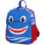 Sacs à dos scolaires Madisson bleus à motif requins avec poches extérieures pour enfant en promo 
