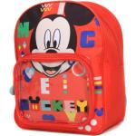 Sacs à dos scolaires rouges Mickey Mouse Club pour garçon en promo 