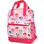 Sacs à dos scolaires roses Mickey Mouse Club Minnie Mouse avec poches extérieures pour fille 