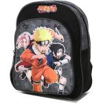 Sacs à dos scolaires Dessins Animés gris Naruto Sakura Haruno avec bretelles matelassées pour garçon 