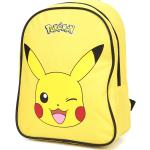 Sacs à dos scolaires Dessins Animés jaunes Pokemon Pikachu pour enfant 