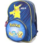 Sacs à dos scolaires Dessins Animés bleus Pokemon Pikachu pour enfant 