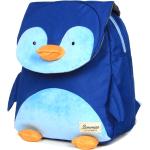 Sacs à dos scolaires Samsonite bleus à motif pingouins éco-responsable avec sangle de poitrine pour enfant 