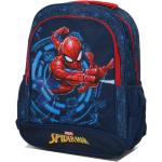 Sacs à dos scolaires bleus Spiderman pour enfant en promo 