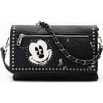 Besaces Desigual noires en cuir synthétique Mickey Mouse Club Mickey Mouse look fashion pour femme 