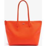 Sacs à main Lacoste Concept orange en PVC look fashion pour femme 
