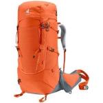 Sacs à dos de randonnée Deuter Aircontact orange avec sangle de poitrine pour femme en promo 