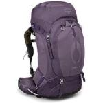 Sacs à dos de randonnée Osprey violets avec poches extérieures pour femme 