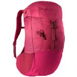 Sacs à dos de randonnée Vaude roses éco-responsable avec housse anti-pluie pour femme en promo 